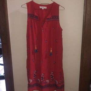 LOFT women’s small flowy tank top dress